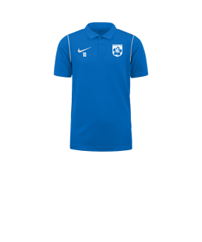 Nike Polo Enfants Bleu C463 