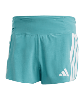 adidas Adizero Running Gel Laufshort Blau - blau