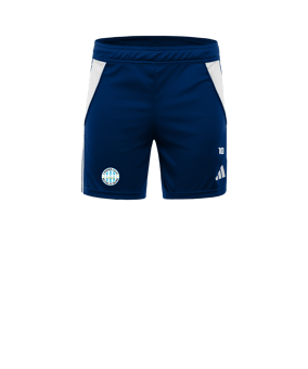 Short femme adidas Tiro 24 bleu blanc 