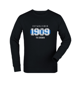 Merch Roller Sweatshirt Black | #established