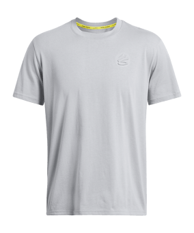 Under Armour Curry Emboss HW T-Shirt Grau - grau