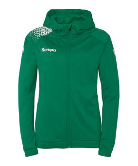 Kempa Kapuzenjacke Damen Grün F47 - gruen