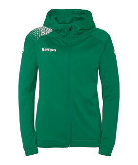 Kempa Kapuzenjacke Damen Grün F47 - gruen
