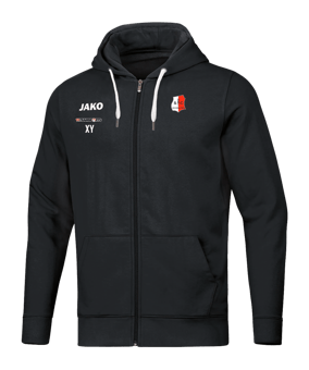 JAKO Base Kapuzenjacke Kids Schwarz F08