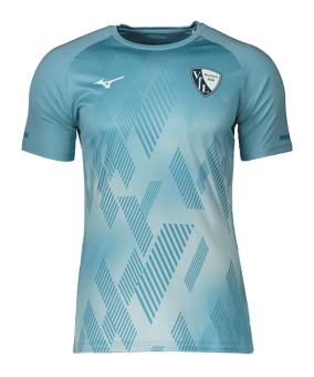 Mizuno VfL Bochum Trainingsshirt Kids Blauw K19 - blauw
