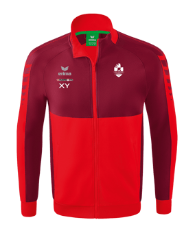 Erima Six Wings Trainingsjacke Kids Rot