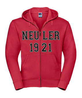 TV NEULER Hoodie Jacke 1921 (RED) - rot