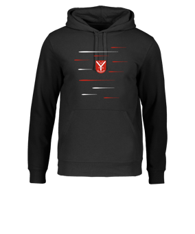 Merch Drummer 2.0 Hoody Black | #lines