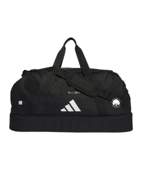 adidas Tiro League Duffel Bag Gr. L Schwarz Weiss