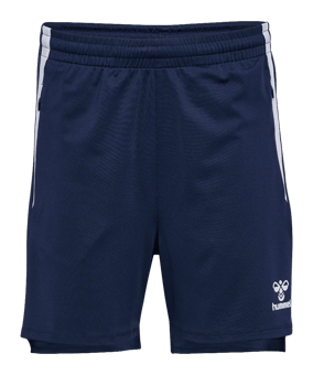 Hummel Lead 2.0 Training Short Damen Blau F7026 - blau