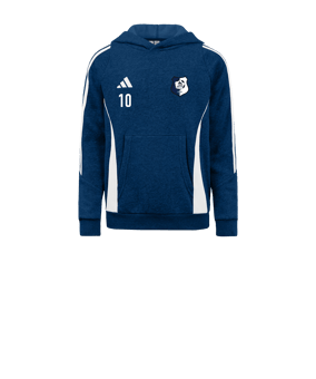 adidas Tiro 24 Hoody Blau Weiss