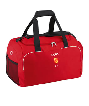 JAKO Classico Sporttasche Gr. 2 Rot Weiss F01