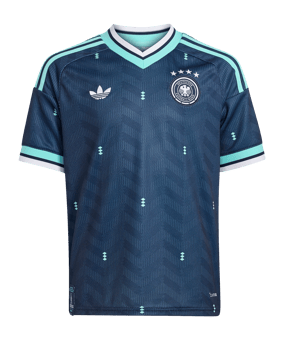 adidas DFB Deutschland Trikot Away WM 2026 Kids Blau - blau