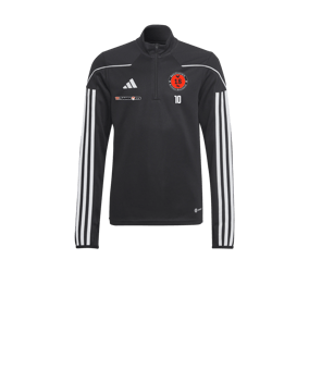 adidas Tiro 23 Track League Halfzip Sweatshirt Kids Schwarz