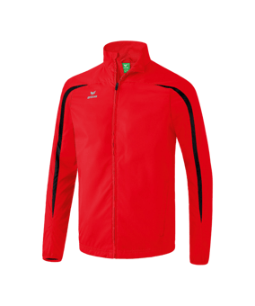 Erima Laufjacke Rot Schwarz - rot