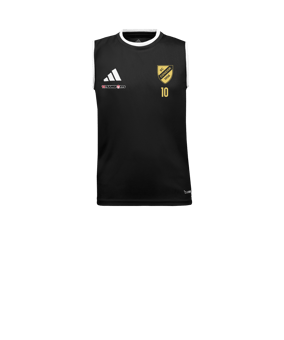 adidas Entrada 26 Sleeveless Trikot Kids Schwarz