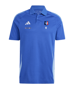 adidas Tiro 24 Competition Poloshirt Blau