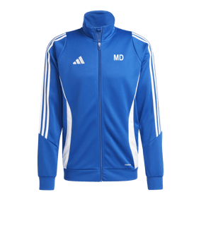 adidas Tiro 24 Trainingsjacke Blau Weiss