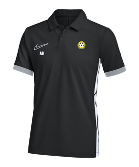 Nike Academy 25 Polo Kids Schwarz F010