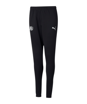 PUMA teamRISE Poly Trainingshose Kids Schwarz F03