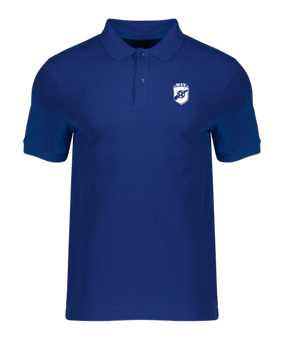 Stanley & Stella Merch Prepster 2.0 Worker  Polo Blau | #fussball