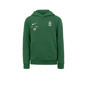 Nike Park 20 Fleece Hoody Kids Grün Weiss F302