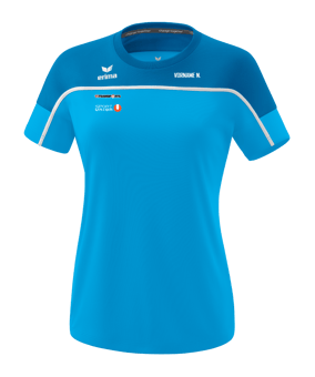 Erima Change By T-Shirt Damen Blau