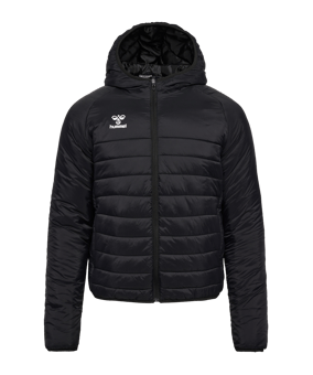 Hummel hmlGO Quilted Kapuzenjacke Schwarz F2001 - schwarz