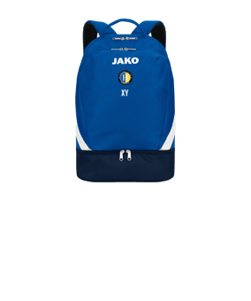 JAKO Iconic Rucksack mit Bodenfach Blau F403