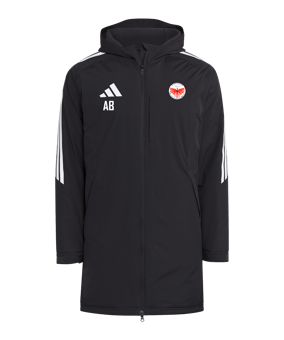 adidas Tiro 26 Parka Jacke Schwarz