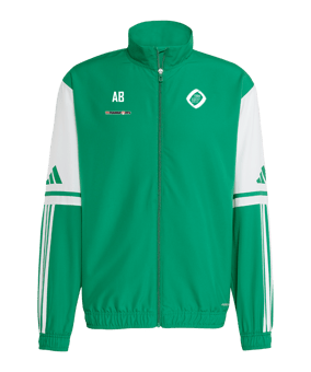 adidas Squadra 25 Präsentationsjacke Grün