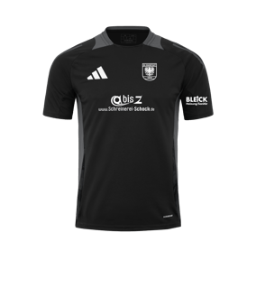 adidas Tiro 24 Comp Training Trikot Schwarz Grau