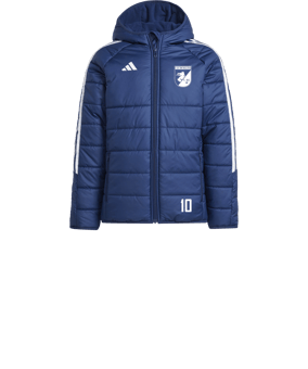 adidas Tiro 24 Winterjacke Kids Blau Weiss