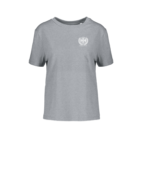 Merch Muser T-Shirt Women Heather Grey  | #logo1c