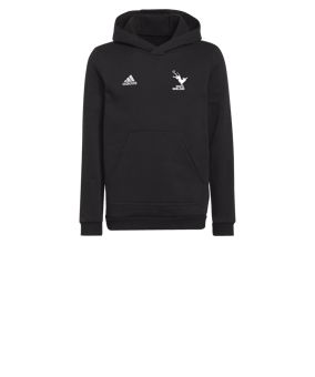 adidas Entrada 22 Hoody Kids Schwarz