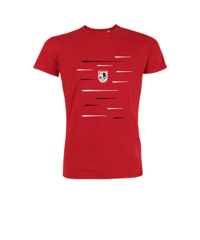 Merch Creator 2.0 T-Shirt Red | #lines