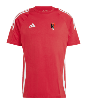 adidas Tiro 24 T-Shirt Rot Weiss