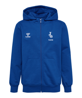 Hummel GO 2.0 Kapuzenjacke Kids Blau F7045