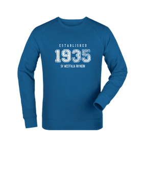 Merch Roller Sweatshirt Royal Blue | #established