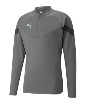 PUMA teamFINAL Training 1/4 Zip Sweatshirt F13 - grau