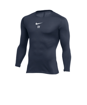 Nike Park First Layer Top langarm Dunkelblau F410