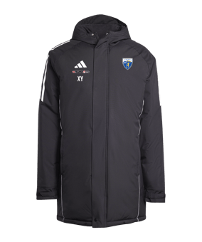 adidas Tiro 24 Winterjacke Schwarz Weiss