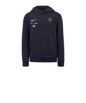 Nike Park 20 Fleece Hoody Kids Blau Weiss F451