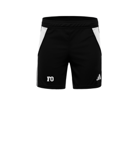 adidas Tiro 24 Short Damen Schwarz Weiss