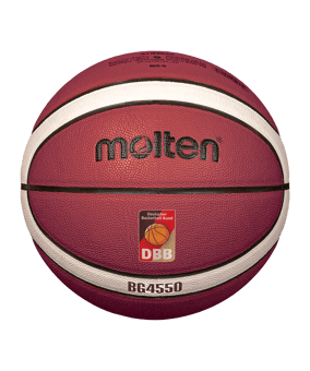 Molten B7G4550-Dbb Bastektball Spielball Spielball Orange - orange