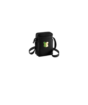 Merch Cross Body Bag Black | #logo4c