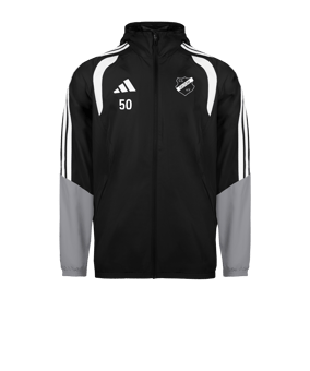 adidas Tiro 26 Regenjacke Schwarz