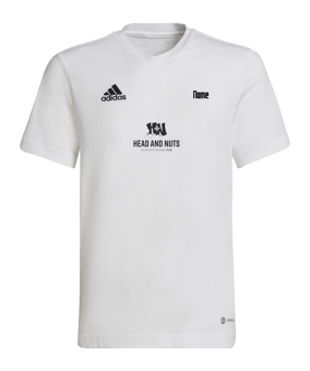 adidas Entrada 22 T-Shirt Kids Weiss