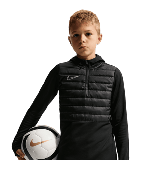Nike Academy Winter Warrior Drilltop Kids Schwarz F010