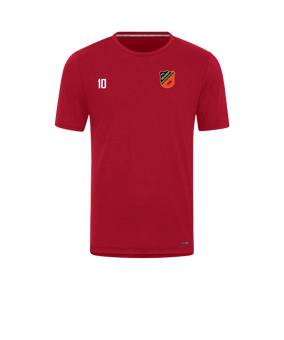 JAKO Pro Casual T-Shirt Rot F141